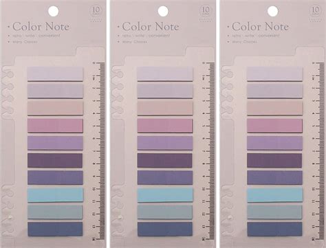 IMPRINT Purple Soft Tone Sticky Tabs | Book Tabs for Annotating Books ...