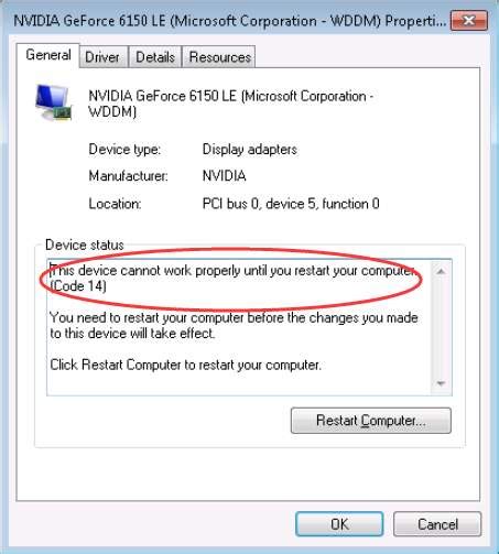 Device Manager Driver Error 的图像结果