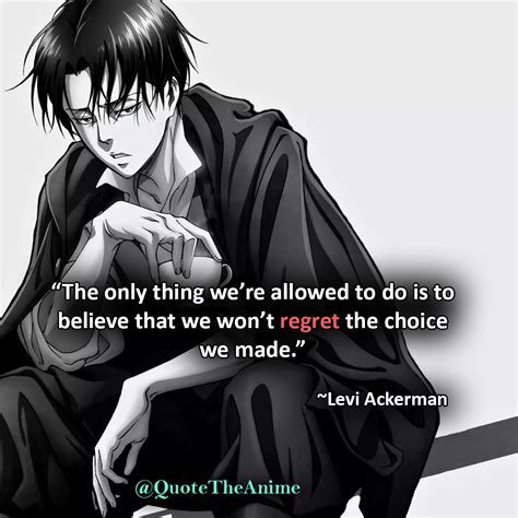 11+ Powerful Levi Ackerman Quotes - AOT (HQ Images) | Levi ackerman ...
