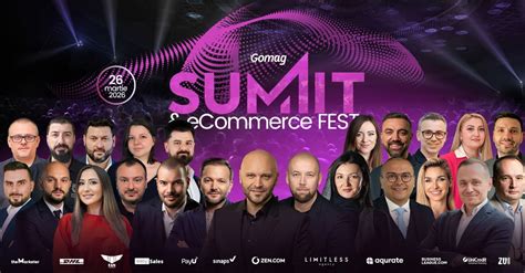 Gomag SUMMIT & eCommerce FEST 2026, HALO Events Center, Bucharest, 26 ...