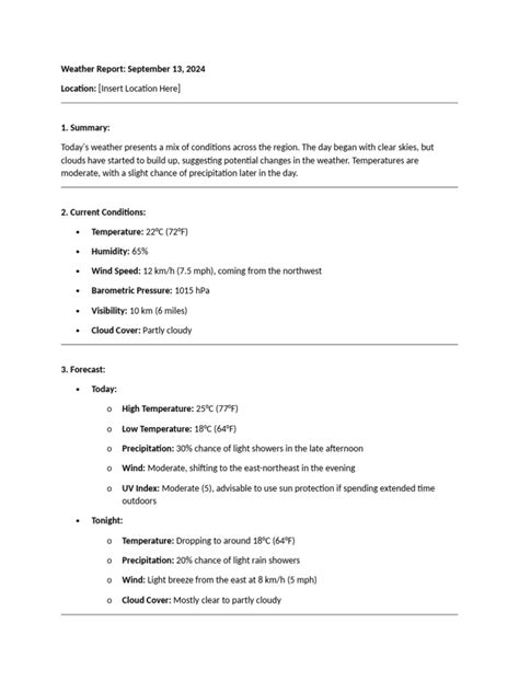 Local Weather Report Document 的图像结果