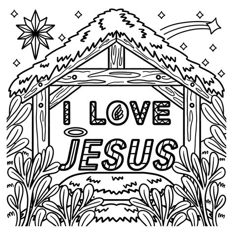 Jesus Coloring Pages Images