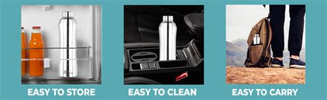 The Better Home 1000 Stainless Steel Water Bottle 1 Litre | Eco ...