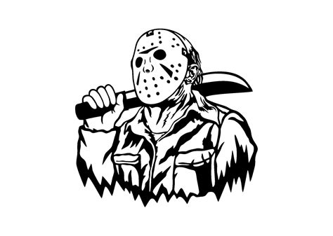 Jason Voorhees SVG Friday the 13th Svg Jason Voorhees Png | Etsy in ...