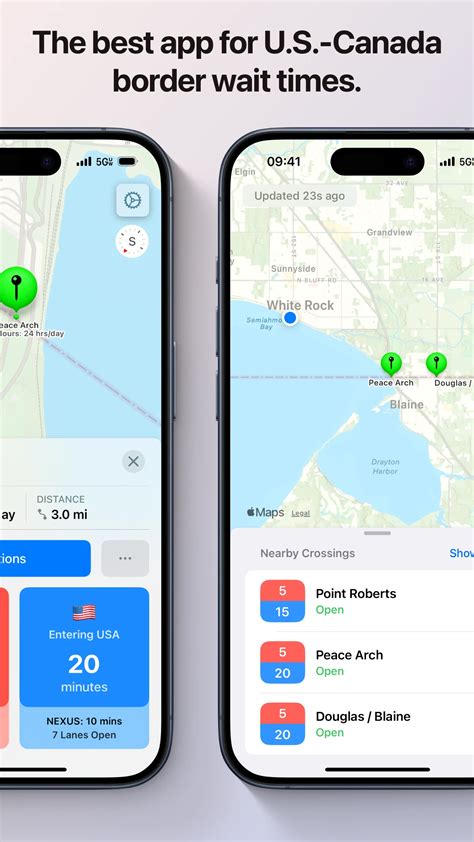 Bordermate for iOS - Border Crossing Wait Times