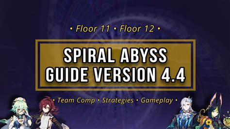 [Version 4.4] Spiral Abyss Floor 11 & Floor 12 || Team Comp ...