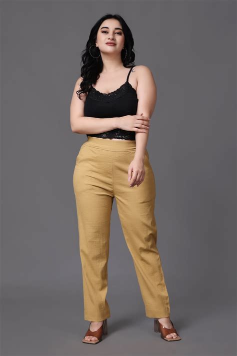 Buy Lycra Formal Pants & Formal Pants For Women - Apella