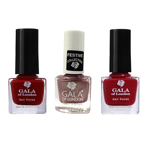 Gala of London Mini Nail Polish Combo 1 S40, S9, S59