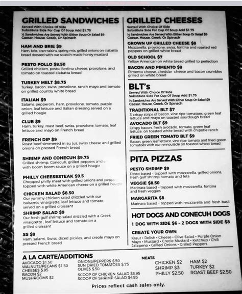 Online Menu of Bay Breeze Cafe Restaurant, Fairhope, Alabama, 36532 - Zmenu