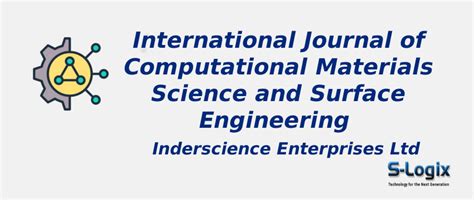 Computational Materials Science Inderscience Publishers Impact Factor ...
