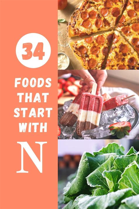 34 Foods that start with N