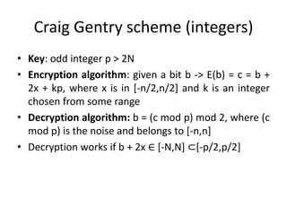Image result for Homomorphic Encryption Algorithm Craig Gentry