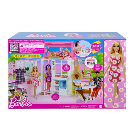 Barbi kuća sa galerijom i barbikom Barbie 007677 | Volim svoj dom