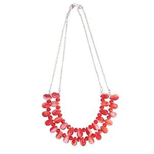 Buy Art Cottage STYLISH GEMSTONE FANCY JEWELRY NECKLACE SET/VIBRANT ...