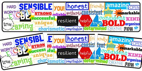 👉 Inspirational Adjective Words Display Banner - Twinkl