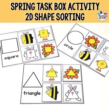 Image result for Spring Shape Sorting