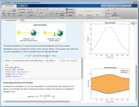 Image result for MATLAB Live Function