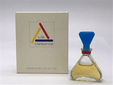 Vintage 1987 CLAIBORNE by Liz Claiborne Miniature Perfume With Box 1/8 ...