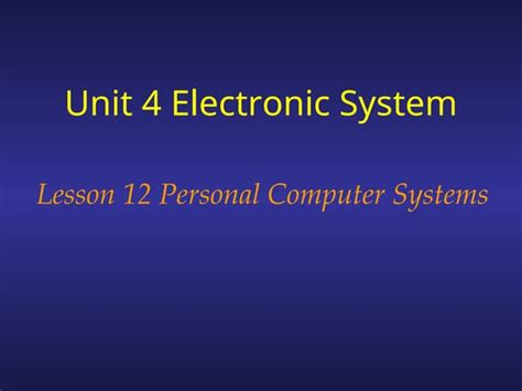 Image result for Personal Computer System