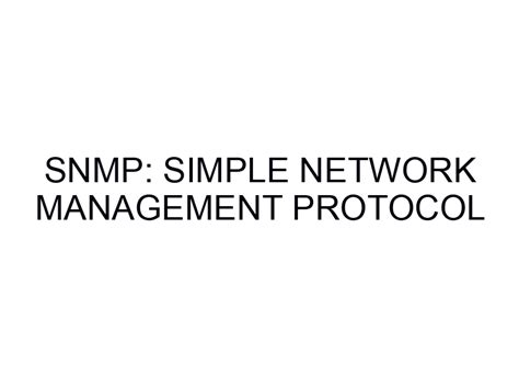 Image result for Simple Network Management Protocol SNMP Configuration