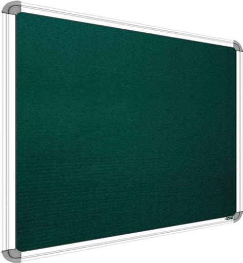 ShelfKing 2x3 Feet Premium Material Green Pin-up Board/ Notice Board ...