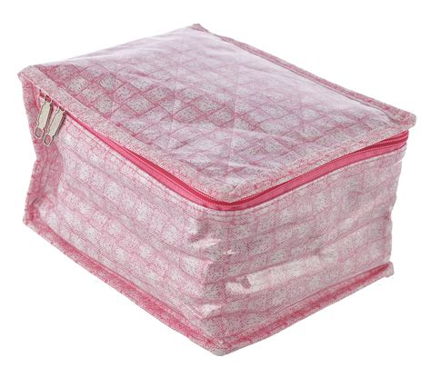 Kuber Industries Check Design Laminated PVC Jewelry Organiser Jewelry ...