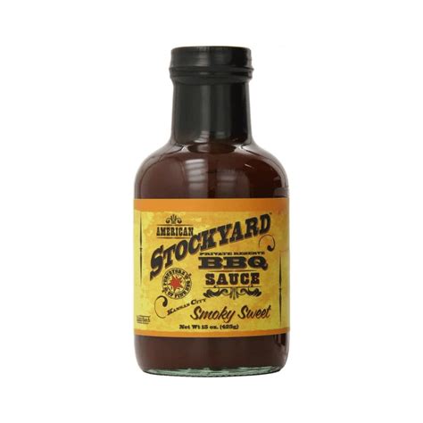 American Stockyard Smoky Sweet BBQ sauce - BBQ Village