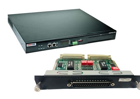 MRO-TEK Managed Integrated Access TDM multiplexer, 1U high, 360mm deep ...