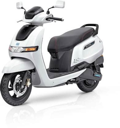 TVS iQube 2.2 kWh Booking for Ex-Showroom Price (With Charger, Pearl ...