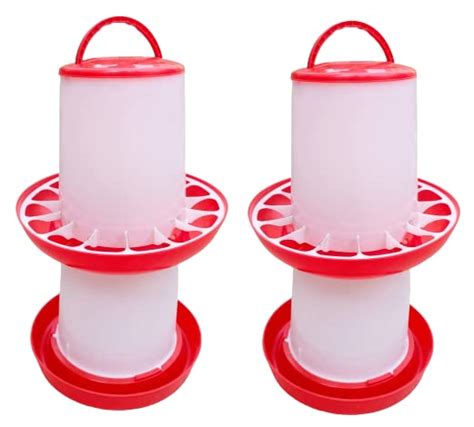 TM&W-Chicken and All Other Birds Feeder and Drinker Qty- (6kg Feed 2 ...
