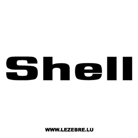 Image result for Shell Logo Sticker PNG