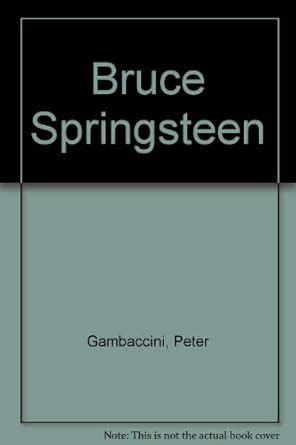 Buy Bruce Springsteen Book Online at Low Prices in India | Bruce ...