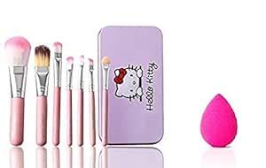 Miss Hot Makeup latex-less, anti microbial foam Brush with Print Box ...