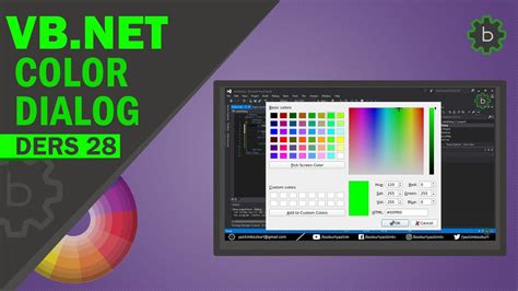 Image result for Visual Basic Colors