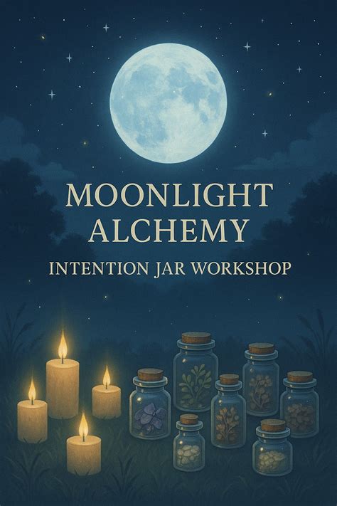 Full Moon Ceremony & Alchemy Intention Jar , 405 Main Street in Cottle ...
