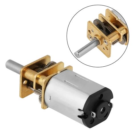 N20 12V Micro Metal Gear Motor - Straight