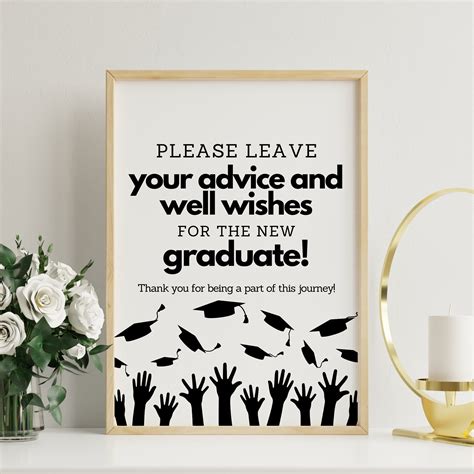 Graduation Guest Book Sign, Graduate School, College, High School ...