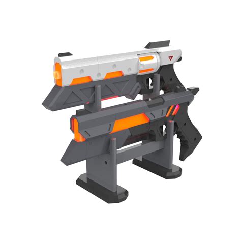 3D file Lucian Guns - League of Legends - Commercial - Printable 3d ...