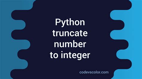 Image result for Python Math.trunc