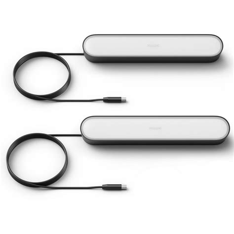 Buy India Philips Hue White & Color Ambiance Play Light Bar (Black, 2 ...