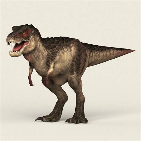 Dinosaur T-Rex 3D Model by TreeWorld3d
