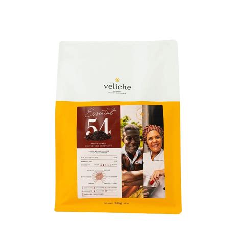 Veliche Belgian Dark Couverture Chocolate - Essential 54