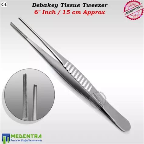 Medentra dental uk MEDENTRA Debakey Tweezers - Atraumatic Vascular ...