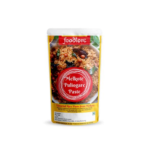 Foodlore Melukote Puliyogare Paste (200g) : Amazon.in: Grocery ...