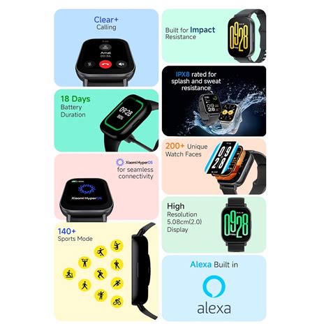 Open Box Wale - Redmi Watch 5 Active, 2" Display, Metal Body, 18 Day ...