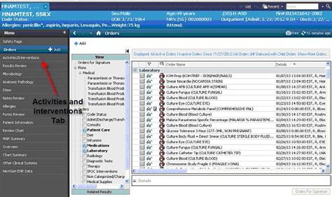 Image result for PowerChart Order Form