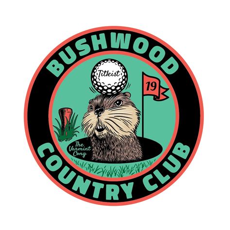 CADDYSHACK Movie Merch Bushwood Country Club Funny Gopher Golf Ball ...