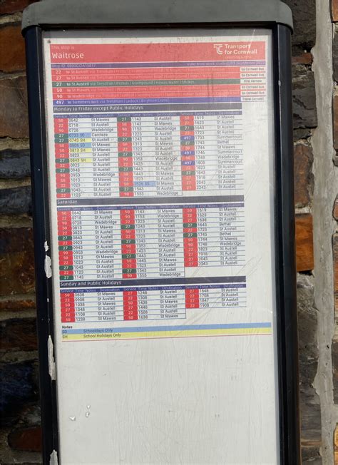 Bus Timetables Local Bus Services 的图像结果