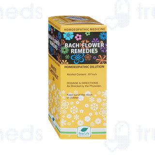 New Life Bach Flower White Chestnut 30 Dilution 100 Ml - Uses, Side ...