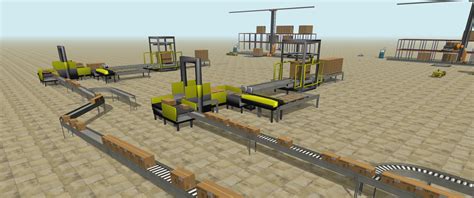 Flexsim Simulation 的图像结果